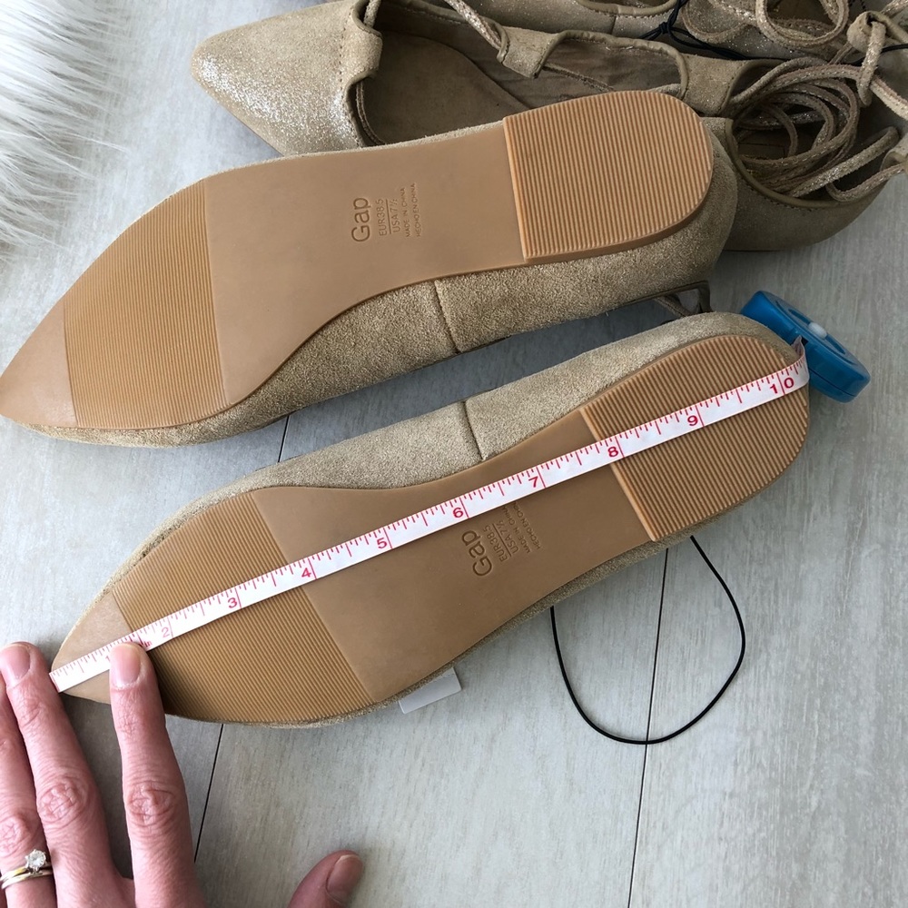G A P • Lace Up Ballet Flats - Picture 8 of 8
